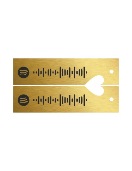 BRELOKI do kluczy SPOTIFY wasza piosenka personalizowany prezent dla pary GRAWER