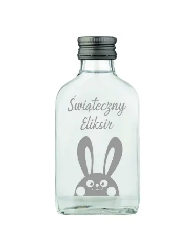Buteleczka setka na nalewkę własny tekst grawer NA ŚWIĘTA WIELKANOCNE