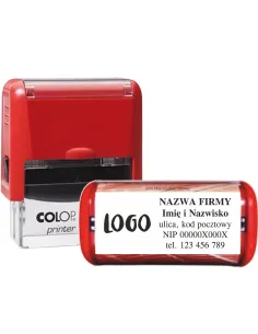 PIECZĄTKA automatyczna 47x18 COLOP C30 LOGO NAZWA FIRMY DANE