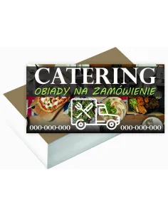 Wizytówki firmowe 200 szt dużo wzorów CATERING OBIAD DO DOMU