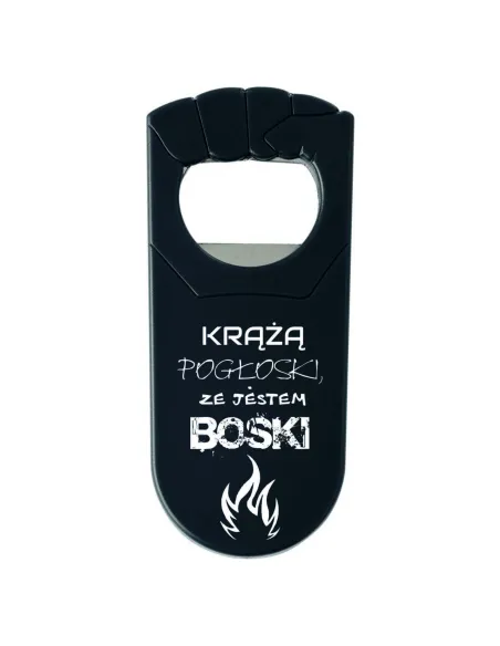 OTWIERACZ Z NADRUKIEM UV PREZENT NA DZIEŃ CHŁOPAKA z twoim napisem