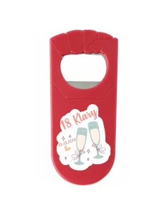 OTWIERACZ Z NADRUKIEM UV PREZENT podziękowania prezent dla gości na URODZINY OSIEMNASTKĘ