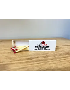 ZAPAŁKI reklamowe z twoim nadrukiem logo napis personalizowane 100 sztuk