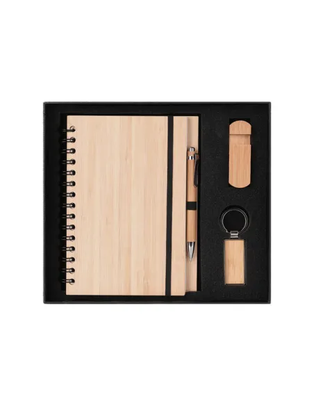 zestaw notes notatnik drewniany A5 grawer prezent dla adwokata