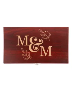 GRAWEROWANY Zestaw do wina PREZENT PERSONALIZOWANY na walentynki