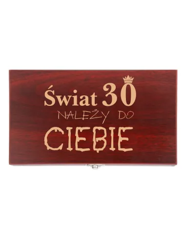 GRAWEROWANY Zestaw do wina PREZENT PERSONALIZOWANY NA URODZINY