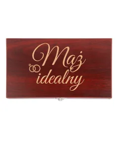 GRAWEROWANY Zestaw do wina PREZENT PERSONALIZOWANY DLA MĘŻA