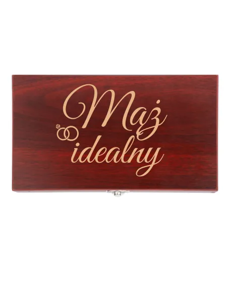 GRAWEROWANY Zestaw do wina PREZENT PERSONALIZOWANY DLA MĘŻA