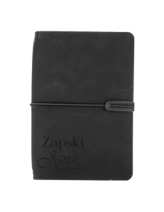 Notes z ekoskóry notatnik A5 grawer personalizowany PREZENT Z IMIENIEM NAZWISKIEM
