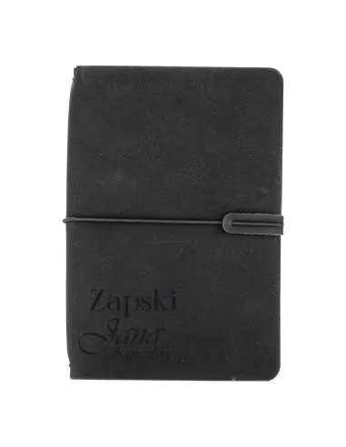 Notes z ekoskóry notatnik A5 grawer personalizowany PREZENT Z IMIENIEM NAZWISKIEM