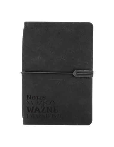 Notes z ekoskóry notatnik A5 grawer personalizowany PREZENT Z TWOIM NAPISEM