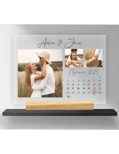 WYJĄTKOWY DZIEŃ WASZE ZDJĘCIE DATA wydruk na plexi prezent na walentynki