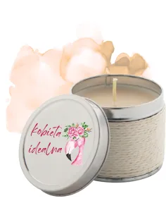 Świeczki zapachowe z nadrukiem oryginalny prezent na Dzień Kobiet