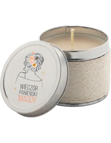 Świeczka zapachowa z nadrukiem UV oryginalny prezent na wieczór panieński