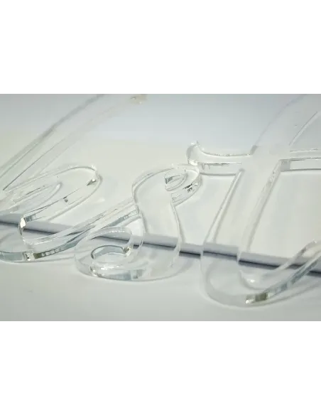 LITERY CYFRY NAPISY LOGO 3D z plexi 12 cm DOWOLNY NAPIS