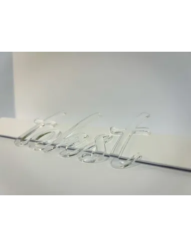 LITERY CYFRY NAPISY LOGO 3D z plexi 8 cm DOWOLNY NAPIS