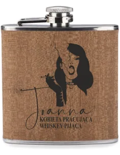 GRAWER Piersiówka 200 ml personalizowany prezent różne wzory DZIEŃ KOBIET