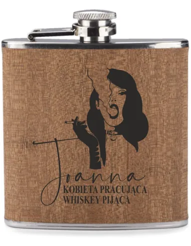 GRAWER Piersiówka 200 ml personalizowany prezent różne wzory DZIEŃ KOBIET