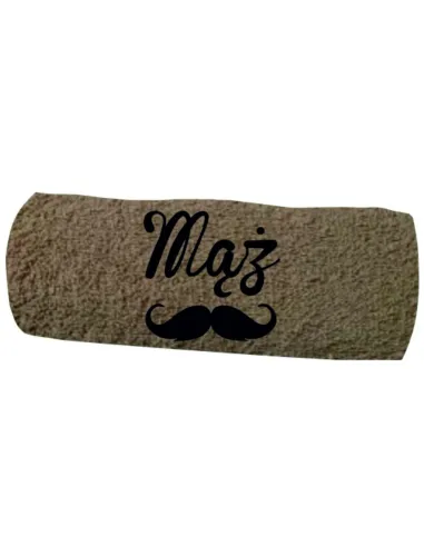 RĘCZNIK Z HAFTEM IMIENIEM napisem prezent 140x70