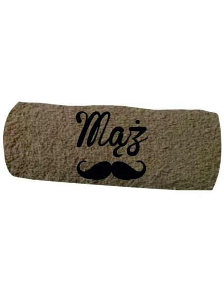 RĘCZNIK Z HAFTEM IMIENIEM napisem prezent 140x70