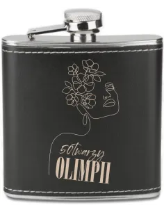 GRAWEROWANA Piersiówka 180 ml personalizowany prezent z TWOIM imieniem