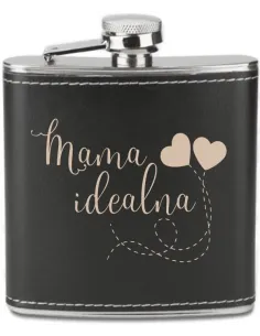 GRAWEROWANA Piersiówka 180 ml personalizowany prezent DLA MAMY