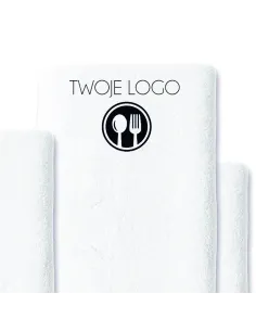 Ręcznik z HAFTEM Haftowany Personalizowany ręcznik LOGO firmy hotel 140x70 dużo kolorów 50 szt
