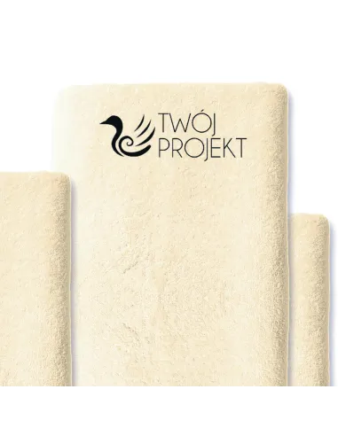 Ręcznik z HAFTEM Haftowany Personalizowany ręcznik LOGO firmy hotel 140x70 bawełna 100% 50 szt