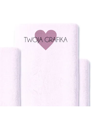 Ręcznik z HAFTEM Haftowany Personalizowany ręcznik LOGO firmy hotel 140x70 bawełna 100% 30 szt