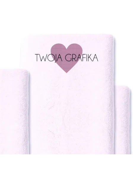 Ręcznik z HAFTEM Haftowany Personalizowany ręcznik LOGO firmy hotel 140x70 bawełna 100% 30 szt