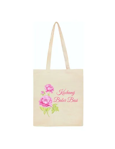 Eko torba z nadrukiem Kochanej babci imię