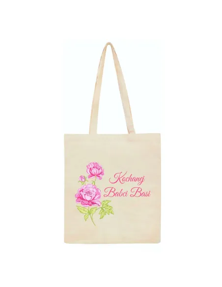 Eko torba z nadrukiem Kochanej babci imię