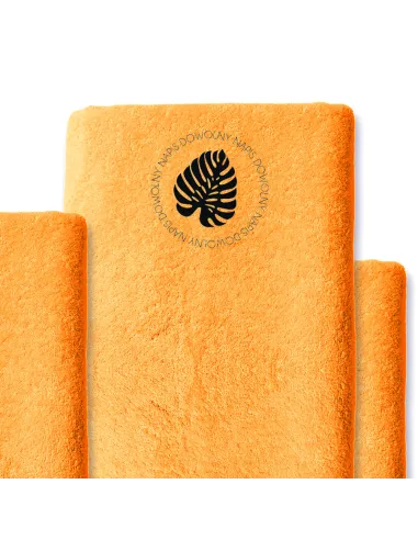 Ręcznik z HAFTEM Haftowany Personalizowany ręcznik bawełniany LOGO firmy hotel 140x70 cm 10 szt