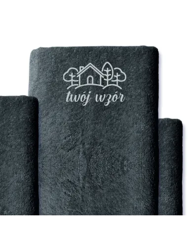 Ręcznik z HAFTEM Haftowany Personalizowany ręcznik LOGO firmy hotel 140x70 cm 10 szt dużo kolorów