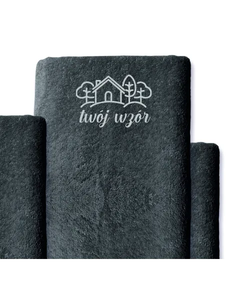 Ręcznik z HAFTEM Haftowany Personalizowany ręcznik LOGO firmy hotel 140x70 cm 10 szt dużo kolorów