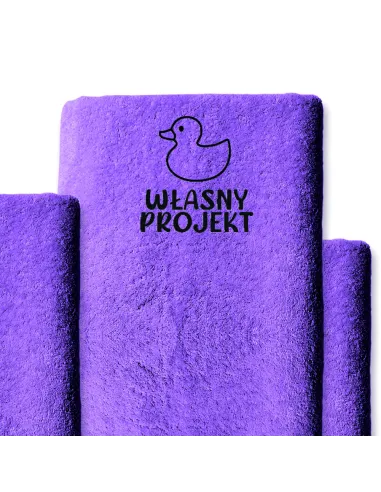 Ręcznik z HAFTEM Haftowany Personalizowany ręcznik LOGO firmy hotel 140x70 cm 5 szt dużo kolorów