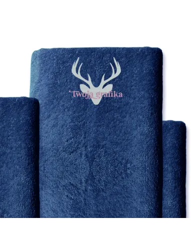 Ręcznik z HAFTEM Haftowany Personalizowany ręcznik LOGO firmy hotel 140x70 cm 5 szt różne kolory