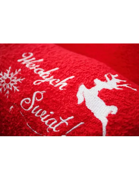 Ręcznik z HAFTEM Haftowany Personalizowany ręcznik LOGO firmy hotel 140x70 cm 5 szt bawełniane