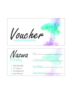 VOUCHERY PODARUNKOWE upominkowe na zakupy lub usługi 60 szt. SZEROKI WYBÓR