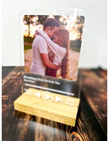STATUETKA RAMKA TABLICZKA WASZE ZDJĘCIA wydruk na plexi prezent na walentynki