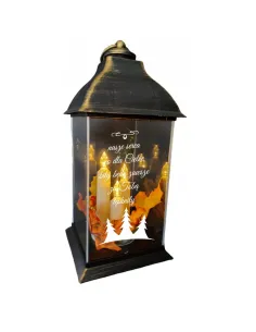 ZNICZ LAMPION stroik z GRAWEREM świąteczny LED