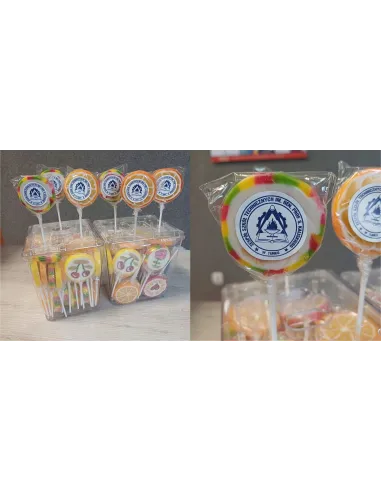 Lizaki Reklamowe z etykietą naklejką z twoim logo 500szt. gadżet firmowy