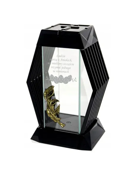 NOWOCZESNY ZNICZ z grawerem personalizowany wielkanocny twój napis