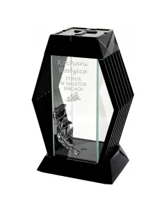 NOWOCZESNY ZNICZ z grawerem personalizowany twój napis DLA RODZICÓW