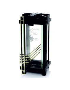 Elegancki Nowoczesny Znicz Czarny Personalizowany Grawer NAPIS DLA SIOSTRY