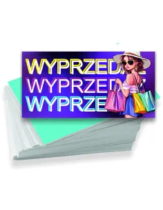 Wizytówki firmowe Foliowane 1000szt wiele wzorów WYPRZEDAŻ SALE