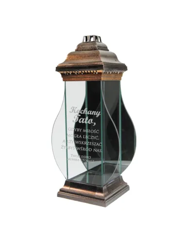 ZNICZ kapliczka z dedykacją GRAWEREM dla Taty Mamy