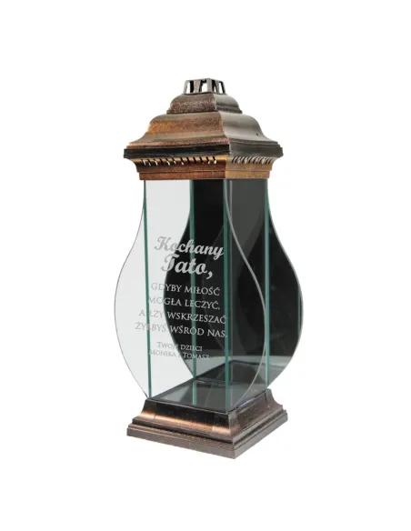 ZNICZ kapliczka z dedykacją GRAWEREM dla Taty Mamy