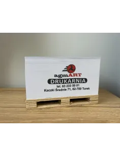 MINIPALETA KARTECZKI do notatek PALETA z nadrukiem UV TWOIM LOGO 500 sztuk