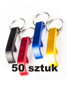 Otwieracz brelok z grawerem - 50 sztuk